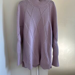 Lavender Knit Women's Sweater